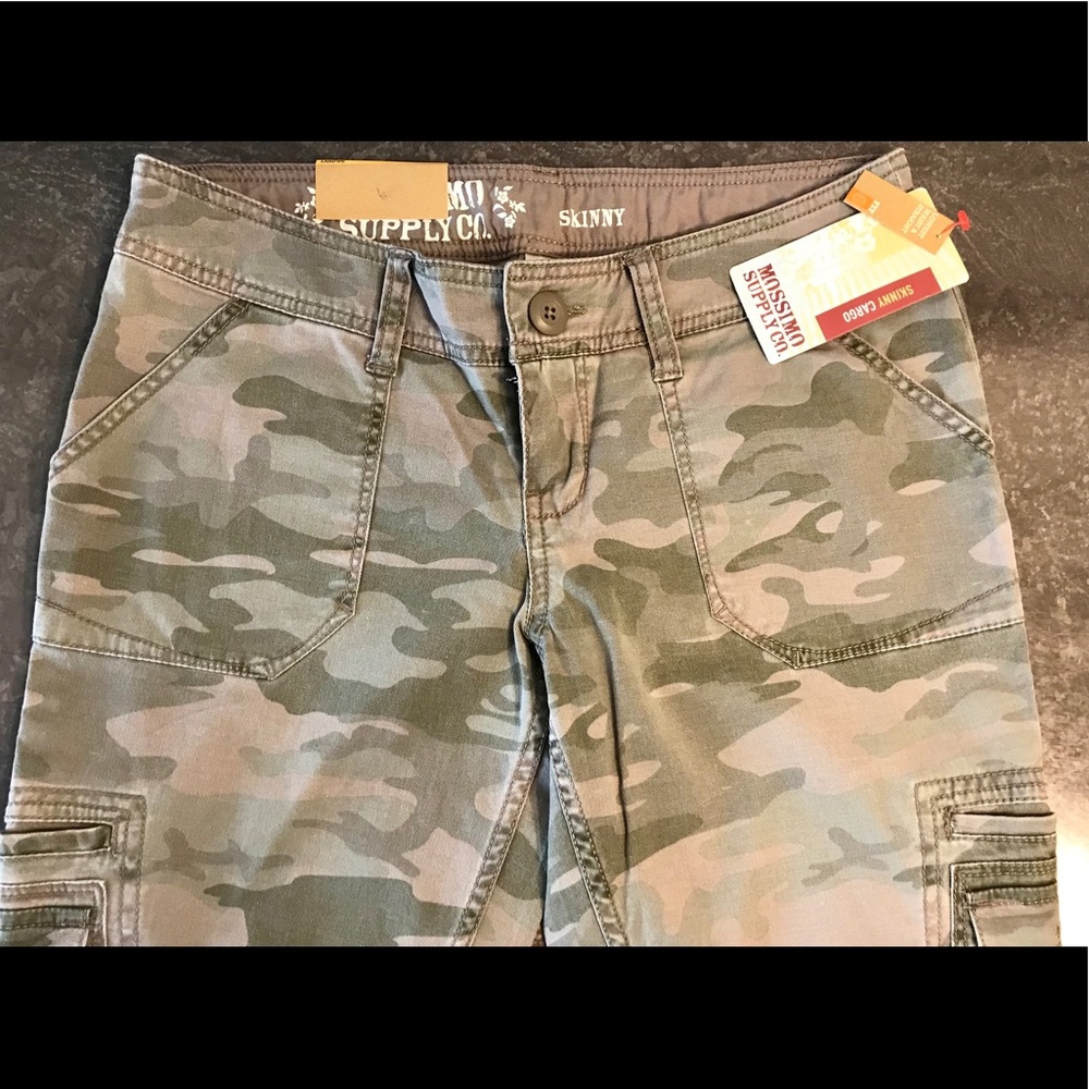 Mossimo Supply Co Skinny cargo Camouflage